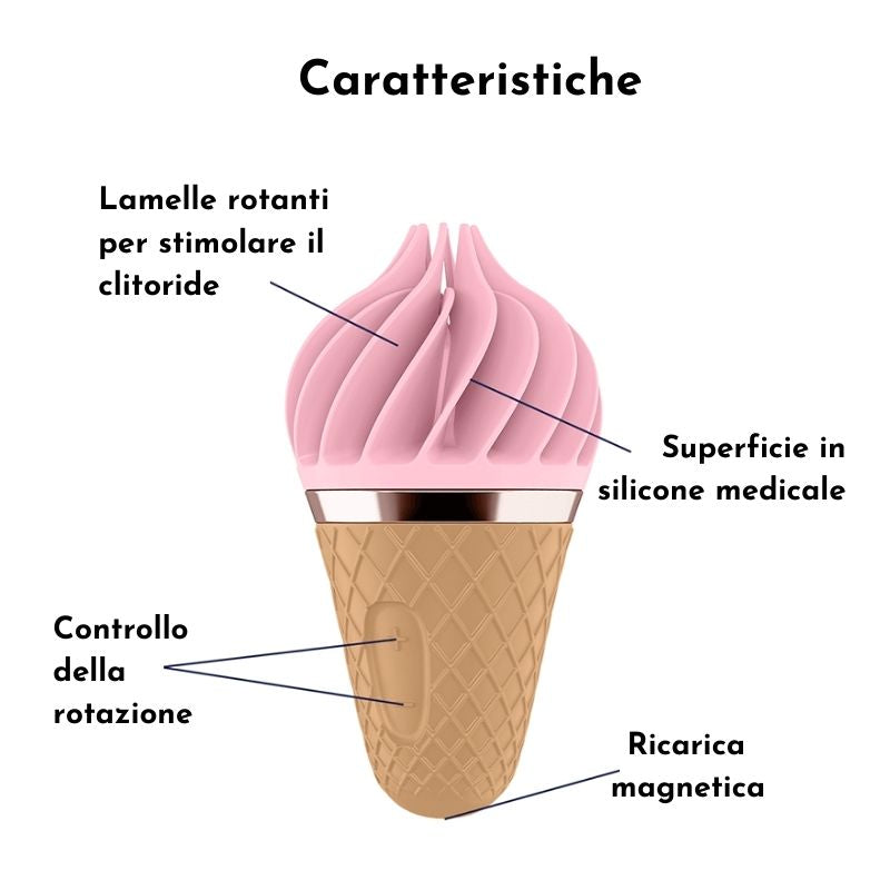 Rotating Layons Sweet Treat - Vibratore Clitoride Satisfyer
