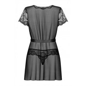 Alluria Peignoir & Thong - Baby Doll Obsessive