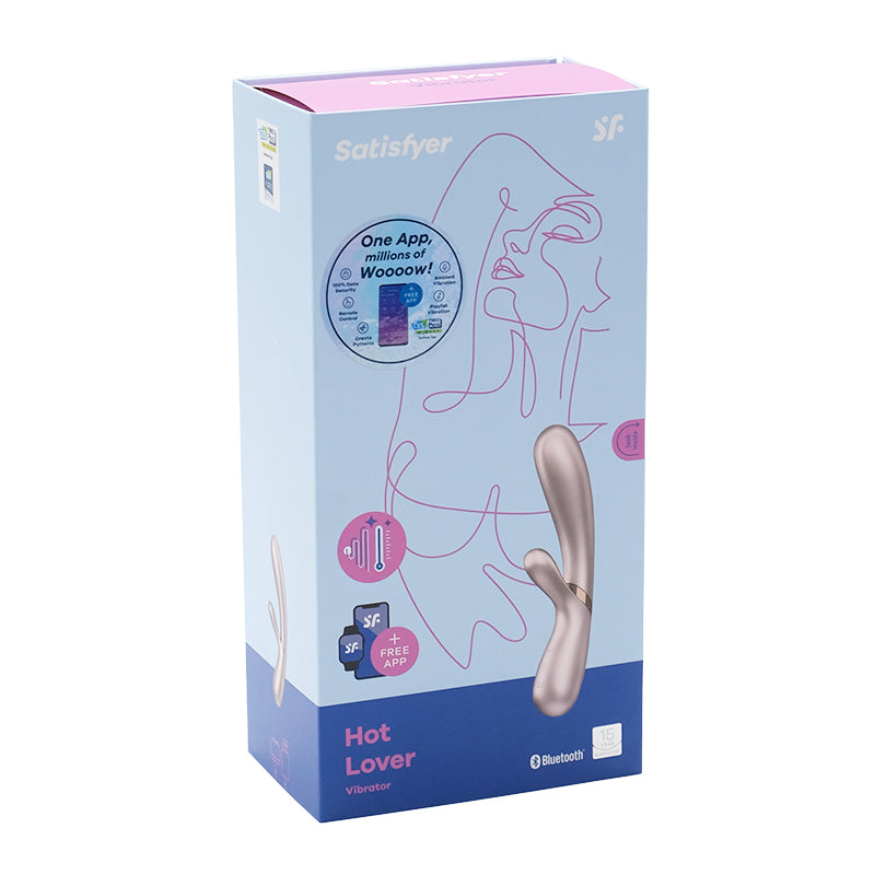 Hot Lover - Rabbit Riscaldante - Vibratore Rabbit Satisfyer