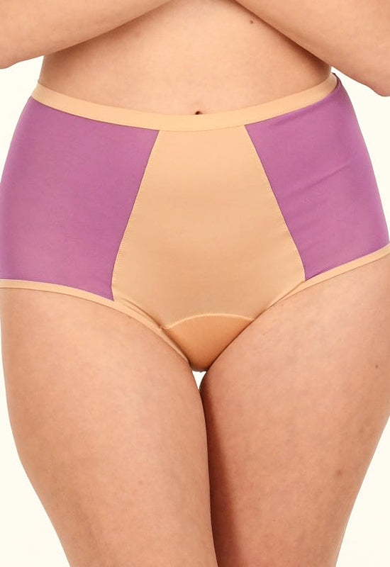 Culotte Vita Alta Nude - linea Bloomin - Mutandine assorbenti Fluyda