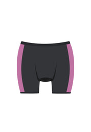 Boxer Plus Nero - linea Bloomin - Mutandine assorbenti Fluyda