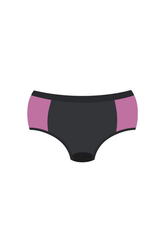 Culotte Plus Nero - linea Bloomin