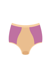 Culotte Vita Alta Nude - linea Bloomin - Mutandine assorbenti Fluyda