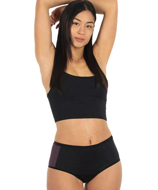 Culotte Plus Nero - linea Bloomin - Mutandine assorbenti Fluyda