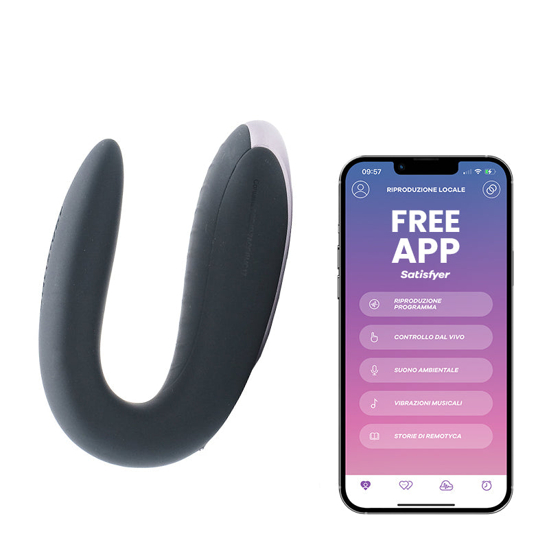 Double Fun - Vibratore a C Satisfyer