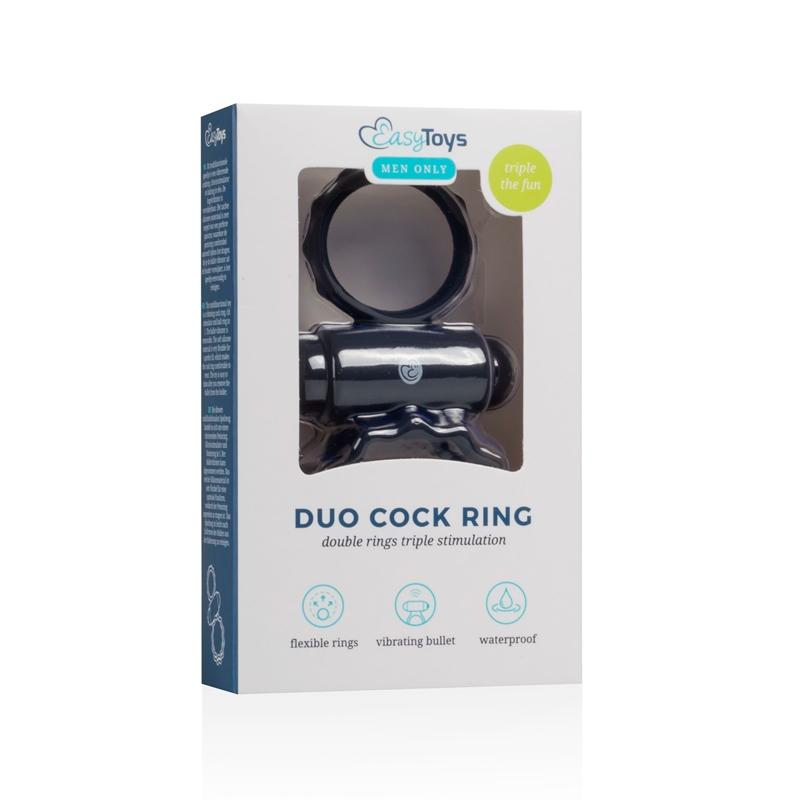 Duo Cock Ring - Anello Per il Pene Easytoys