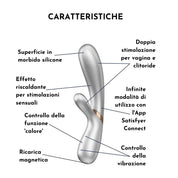 Hot Lover - Rabbit Riscaldante - Vibratore Rabbit Satisfyer