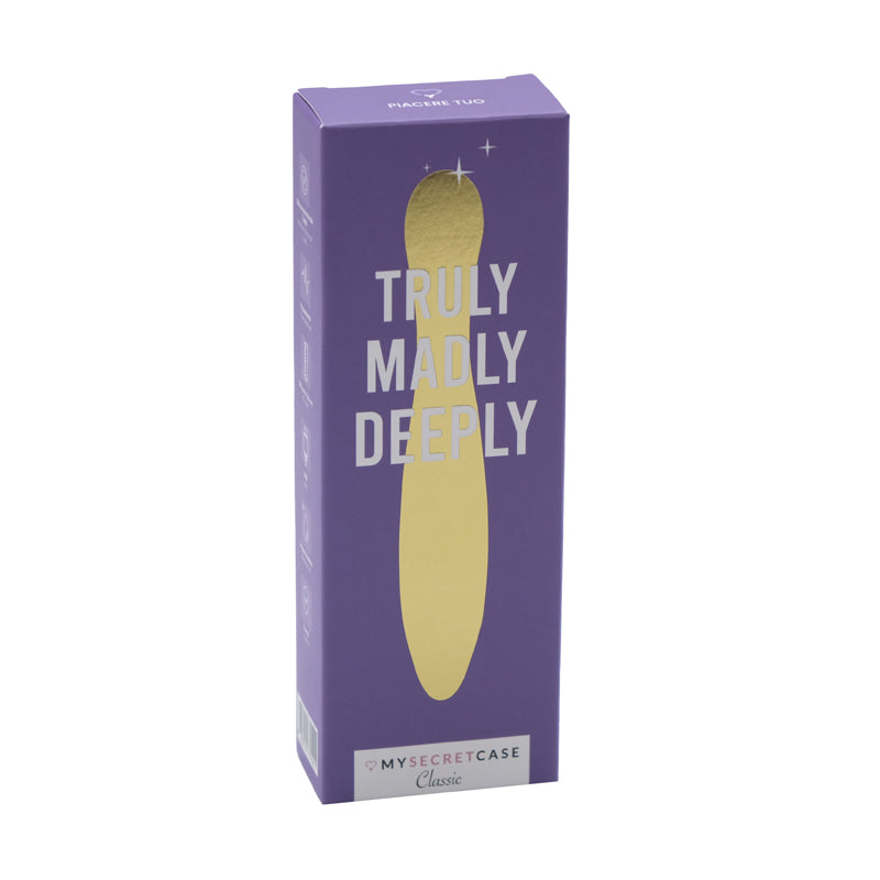 Truly Madly Deeply - Vibratore Punto G MySecretCase