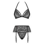 838 Black set - Completini Intimi Obsessive