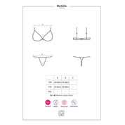 Redella Set 2 pezzi - Completini Intimi Obsessive
