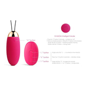 Elva Vibrating Egg - Ovetto Vibrante MySecretCase