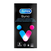 Sync - 6 pezzi - Preservativi Stimolanti Durex